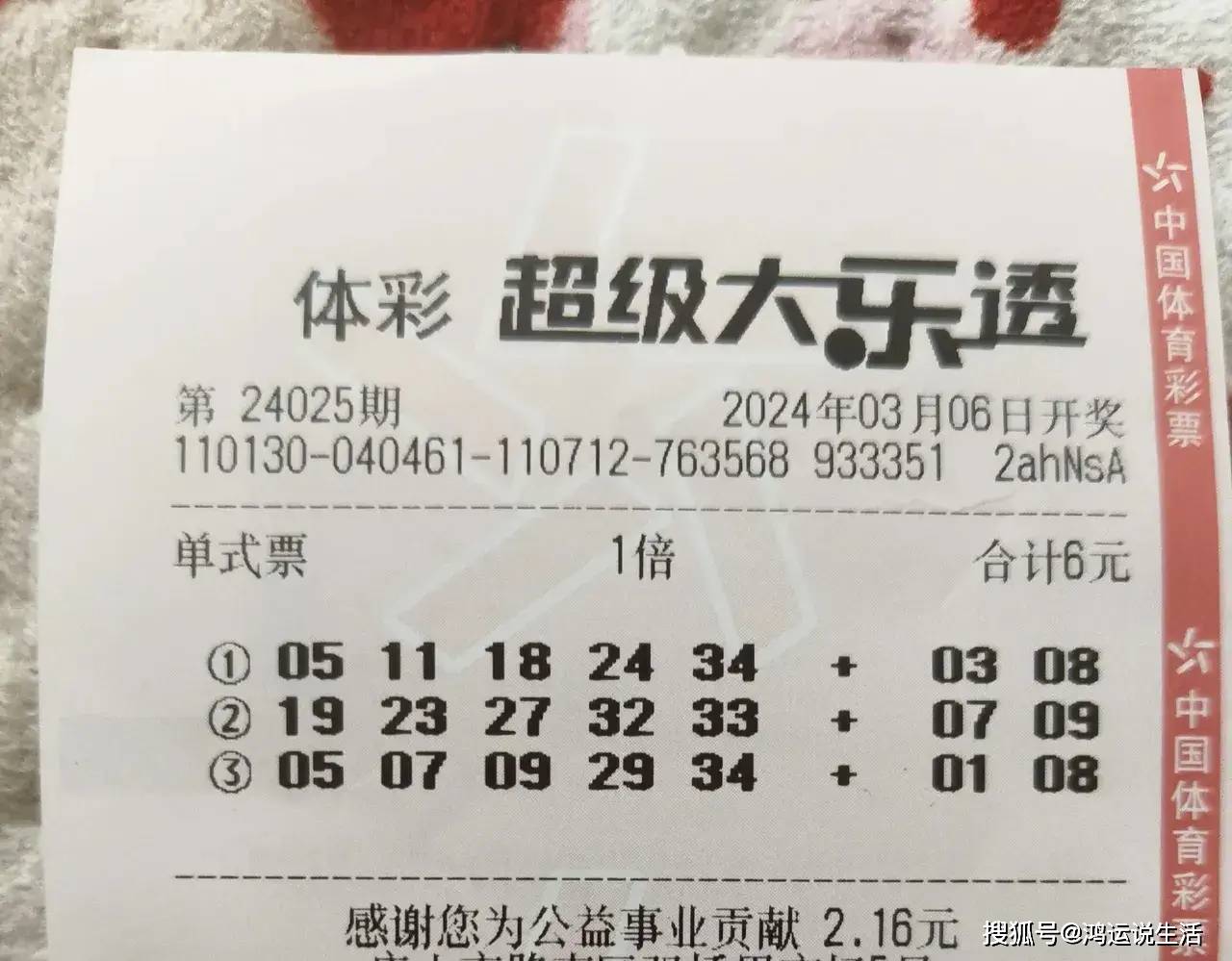 最新大乐透24012期，晒票盛宴，共赏幸运之光