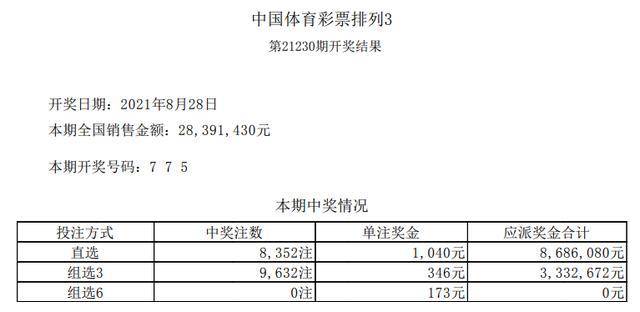 体育彩票的魅力，揭秘排列三开奖结果