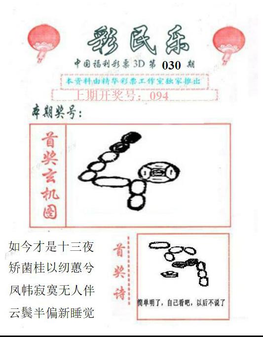 3D彩民乐钱图，今日彩吧图库075深度解析与购彩指南