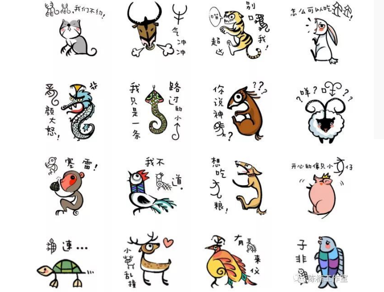十二生肖表情符号，传统文化与现代沟通的奇妙融合