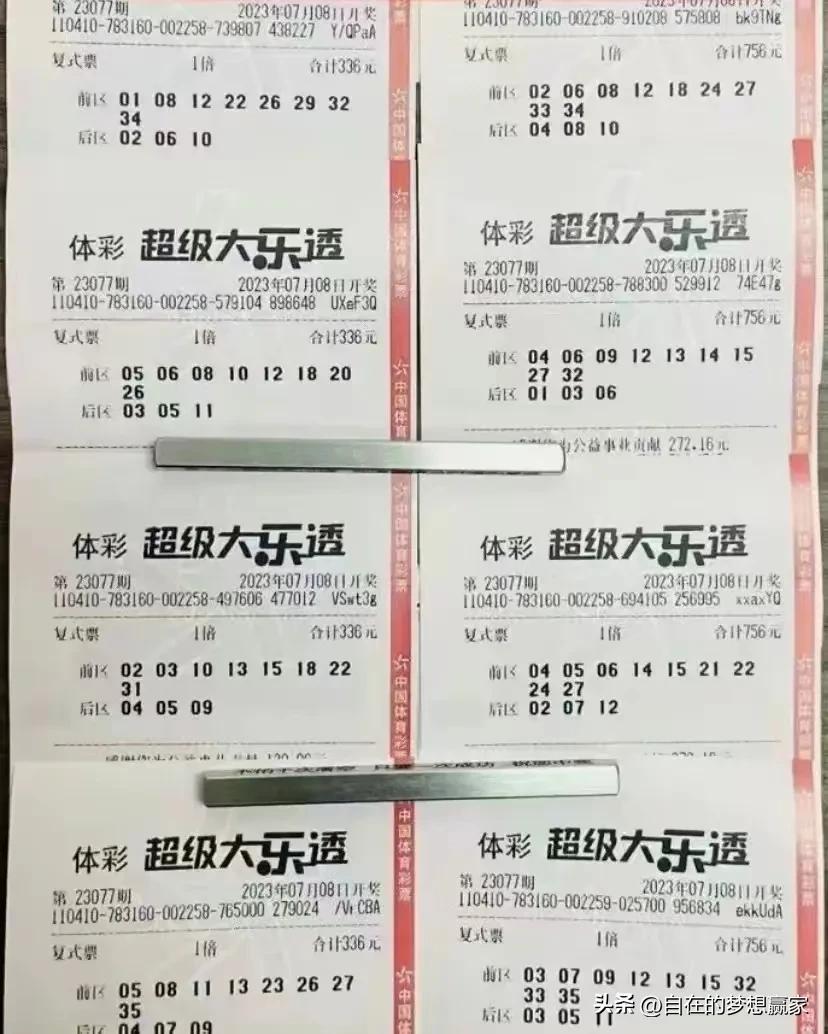 揭秘体彩大乐透23077期开奖结果，幸运数字的碰撞与期待