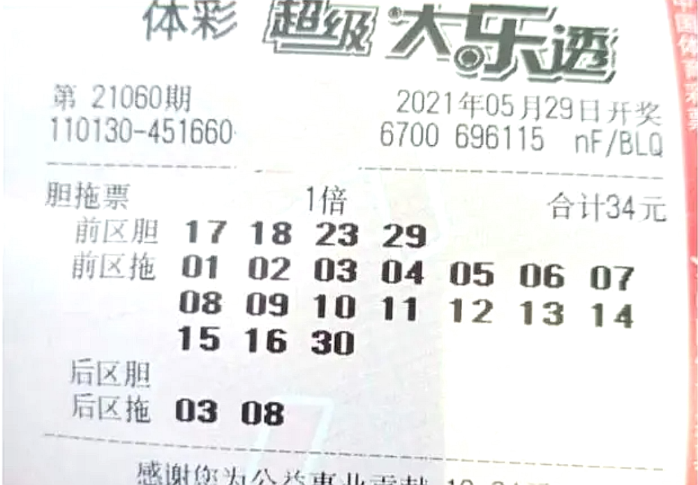21038期体彩大乐透开奖结果揭晓，梦想与幸运的碰撞