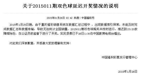 双色球开奖后短信通知的时效性解析双色球开奖之后多久能查到