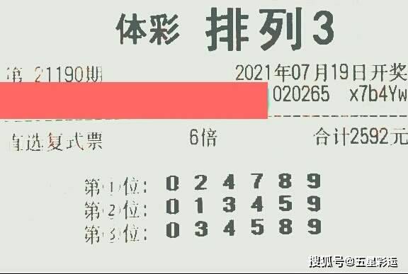 3D与双色球，109期开奖的数字盛宴双色球1o9期开奖号码是多少