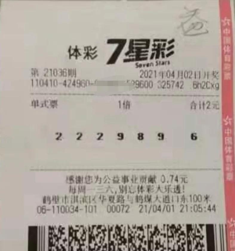 七星彩开奖查询，21036期的惊喜与期待体彩七星彩开奖查询21036期结果